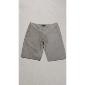 TravisMathew Heather Gray Golf Shorts Mens Size 32 Performance Stretch Casual